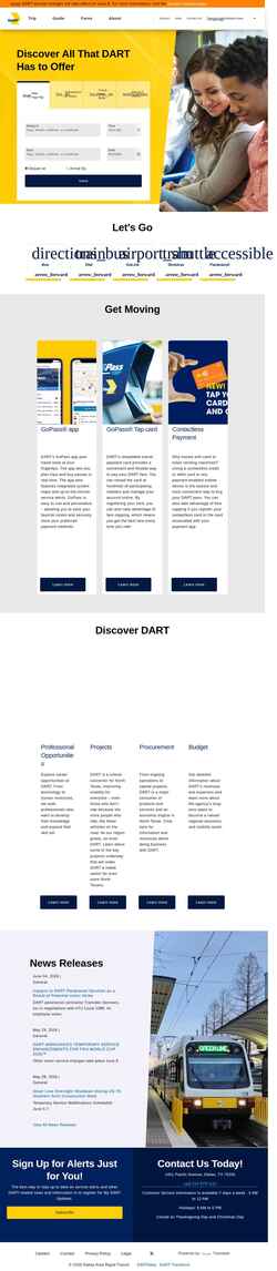 Ekran görüntüsü www.dart.org