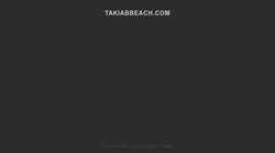 Screenshot www.takiabbeach.com