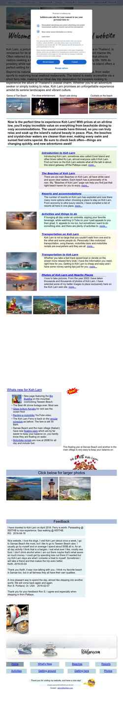 Screenshot www.kohlarn.com