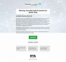 Captura de tela blissbox.com