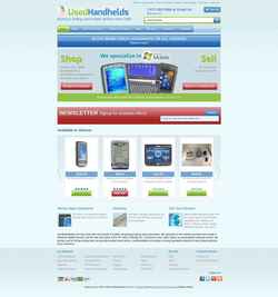 Schermata usedhandhelds.com