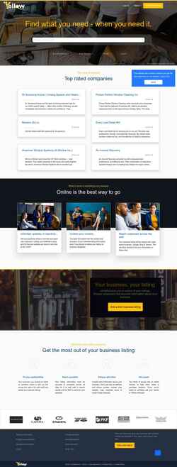Screenshot www.sayellow.com