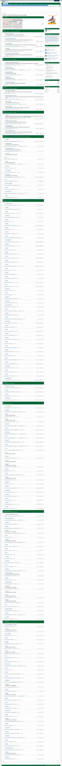 Screenshot www.zoochat.com