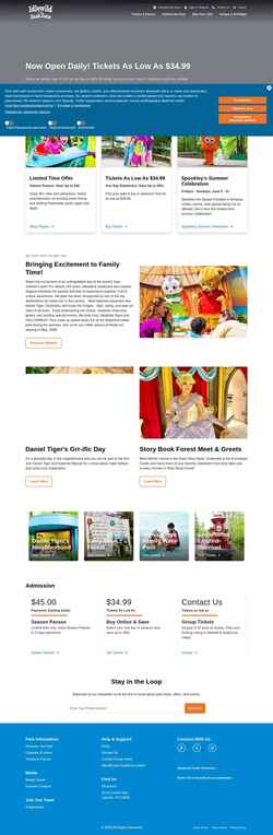 Screenshot www.idlewild.com