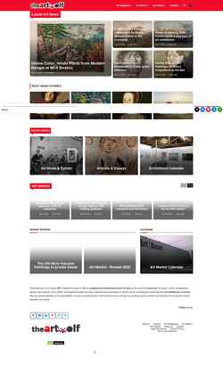 Screenshot theartwolf.com