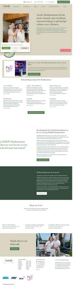 Screenshot aerde.com