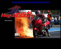 Снимак екрана suzukihayabusa.org