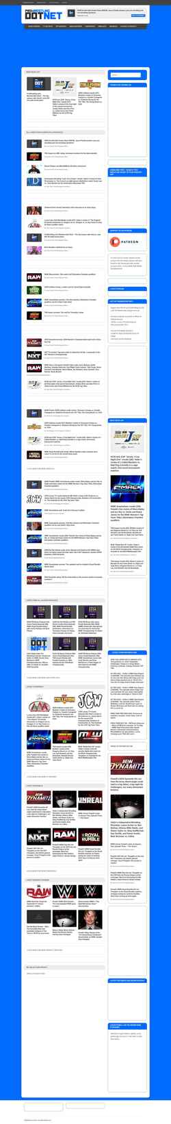 Captura de pantalla prowrestling.net