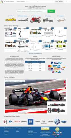 Captura de pantalla the-blueprints.com