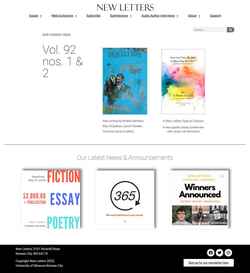 Screenshot www.newletters.org