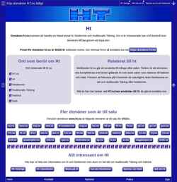 Screenshot www.ht.nu