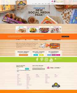 Captura de pantalla www.foodforlife.com
