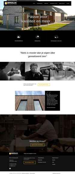 Screenshot www.broux.be