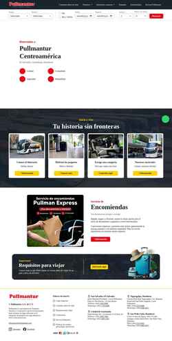Screenshot www.pullmantur.com