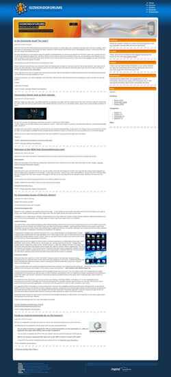 Captura de pantalla gizmondoforums.com