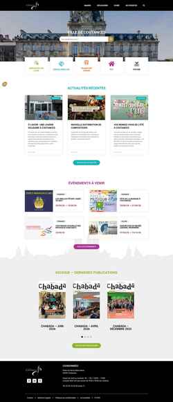 Screenshot www.coutances.fr