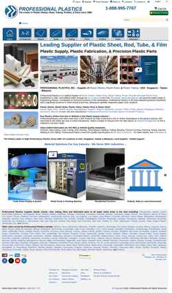 Screenshot www.professionalplastics.com