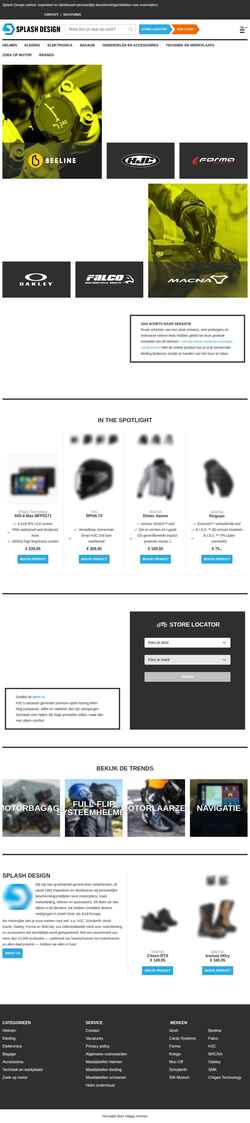 Screenshot www.splashdesign.com