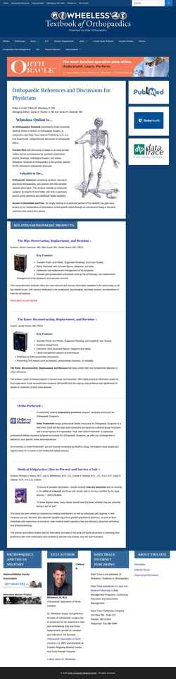 Skjermdump www.wheelessonline.com