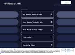 Screenshot www.saturnsurplus.com