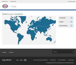 Снимак екрана www.esso.com