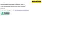 Snímek obrazovky nikongear.com
