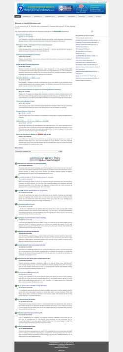Screenshot www.helpwithwindows.com