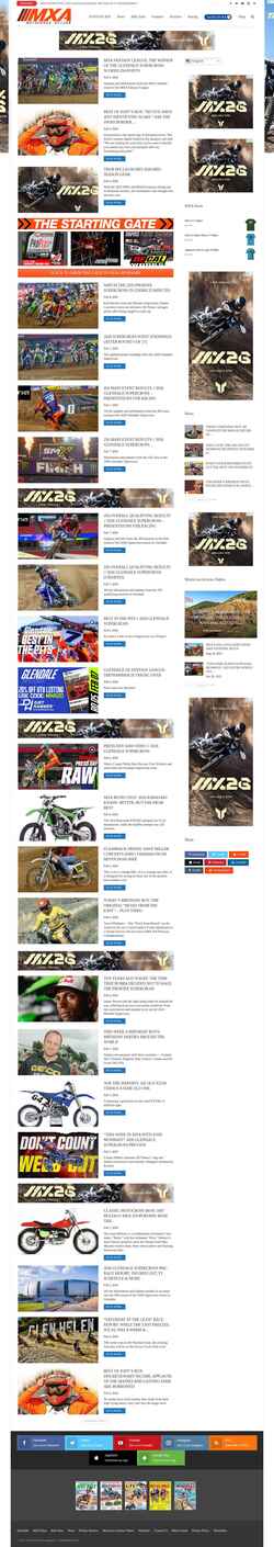 Ekran görüntüsü motocrossactionmag.com