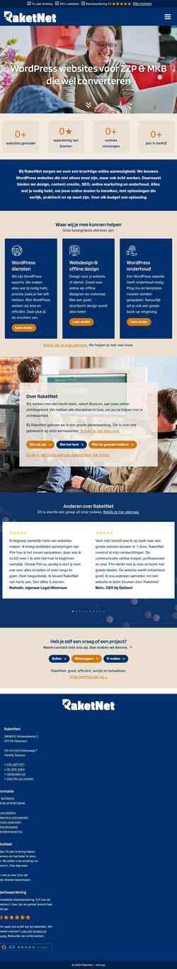 Screenshot raket.net