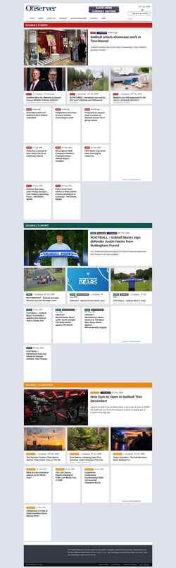 Screenshot solihullobserver.co.uk