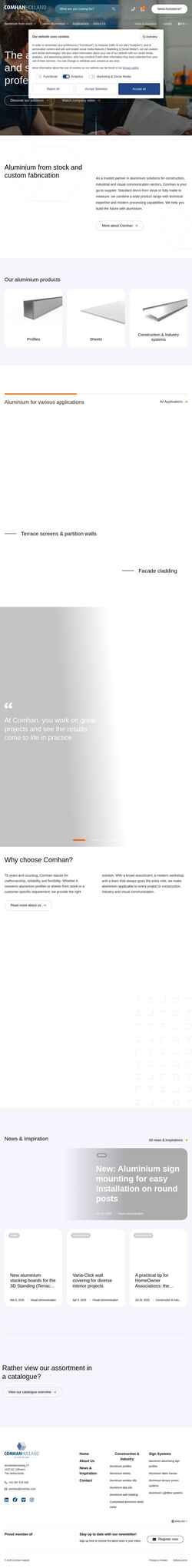 Screenshot www.comhan.com