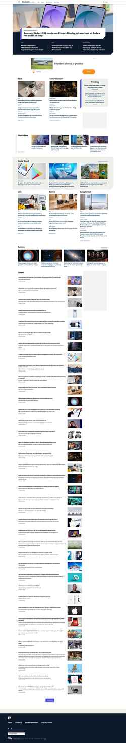 Snímek obrazovky nl.mashable.com