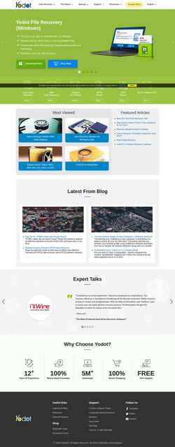 Screenshot www.yodot.com