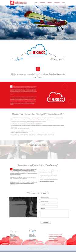 Screenshot exactcloud.online