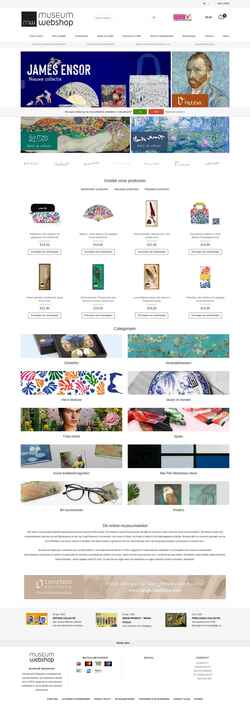 Schermata www.museum-webshop.com