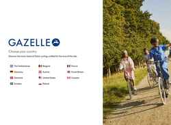 Screenshot www.gazellebikes.com