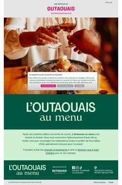 Screenshot outaouaisaumenu.ca
