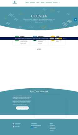 Screenshot www.ceenqa.org