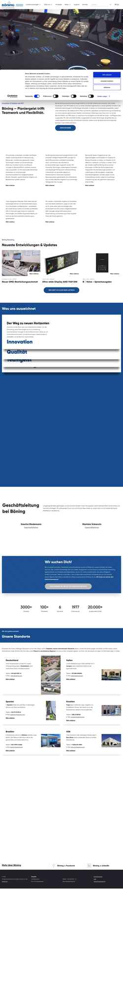 Ekran görüntüsü www.boening.com