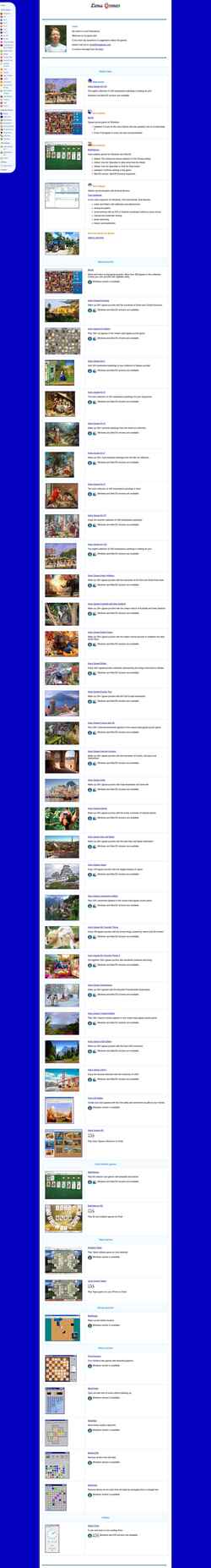 Screenshot lenagames.com