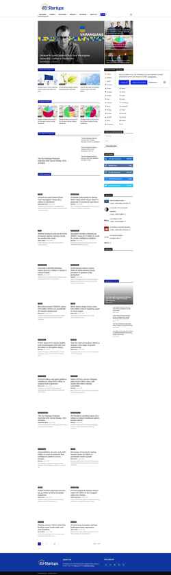 Screenshot www.eu-startups.com