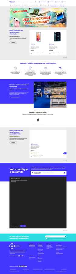 Screenshot www.wel-com.fr