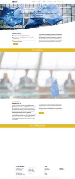 Screenshot cedpo.eu