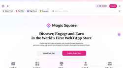 Snímek obrazovky magicsquare.io