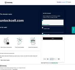 Snímek obrazovky unlockcell.com