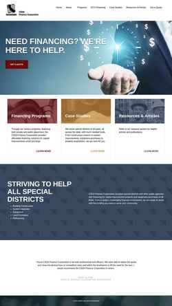 Screenshot www.csdafinance.net