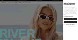 Captura de pantalla www.riverisland.com