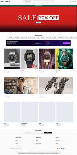 Captura de pantalla www.watchshop.com