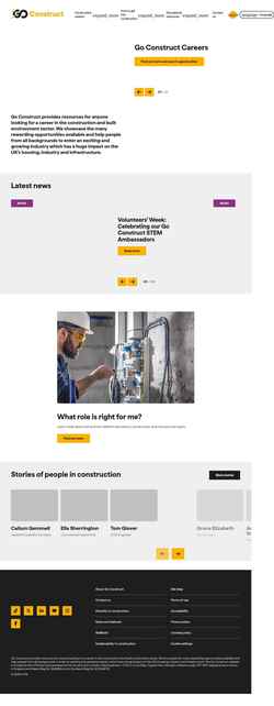 Képernyőkép www.goconstruct.org