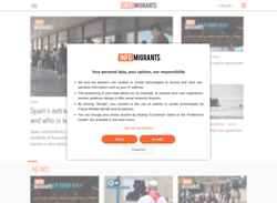 Ekran görüntüsü www.infomigrants.net